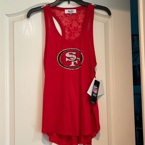Women’s NFL 49ers tank top